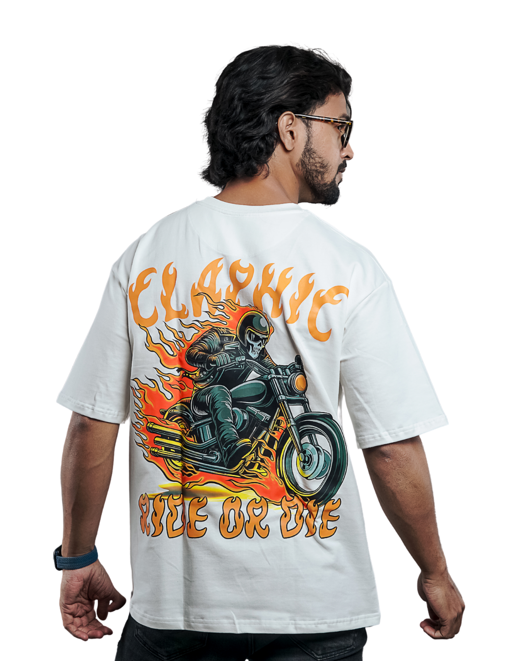 Claphic Ride or Die Cotton T-Shirt