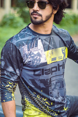 Claphic Midnight Wolves: Unisex Motocross Jersey