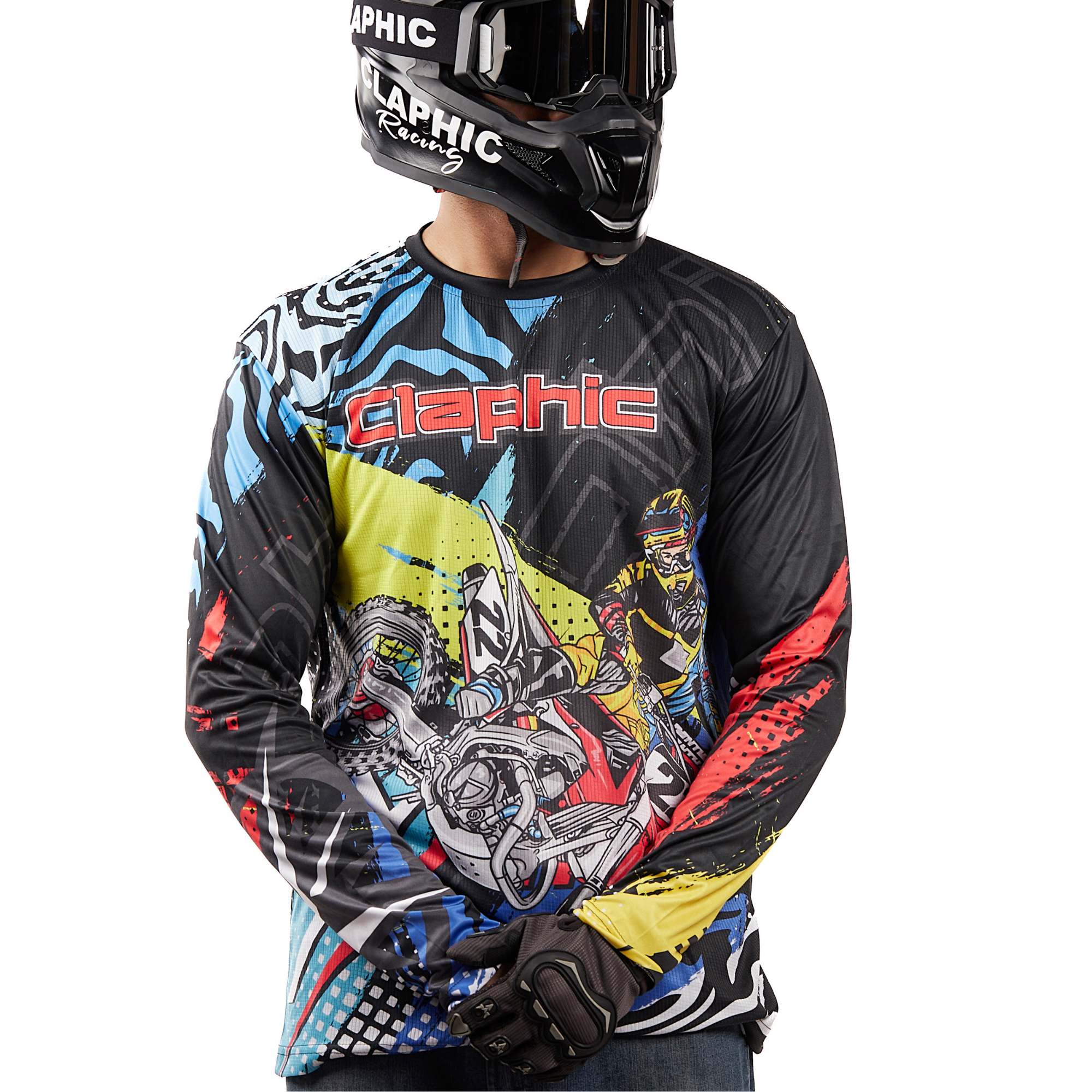 Claphic Code Biker : Motocross Jersey