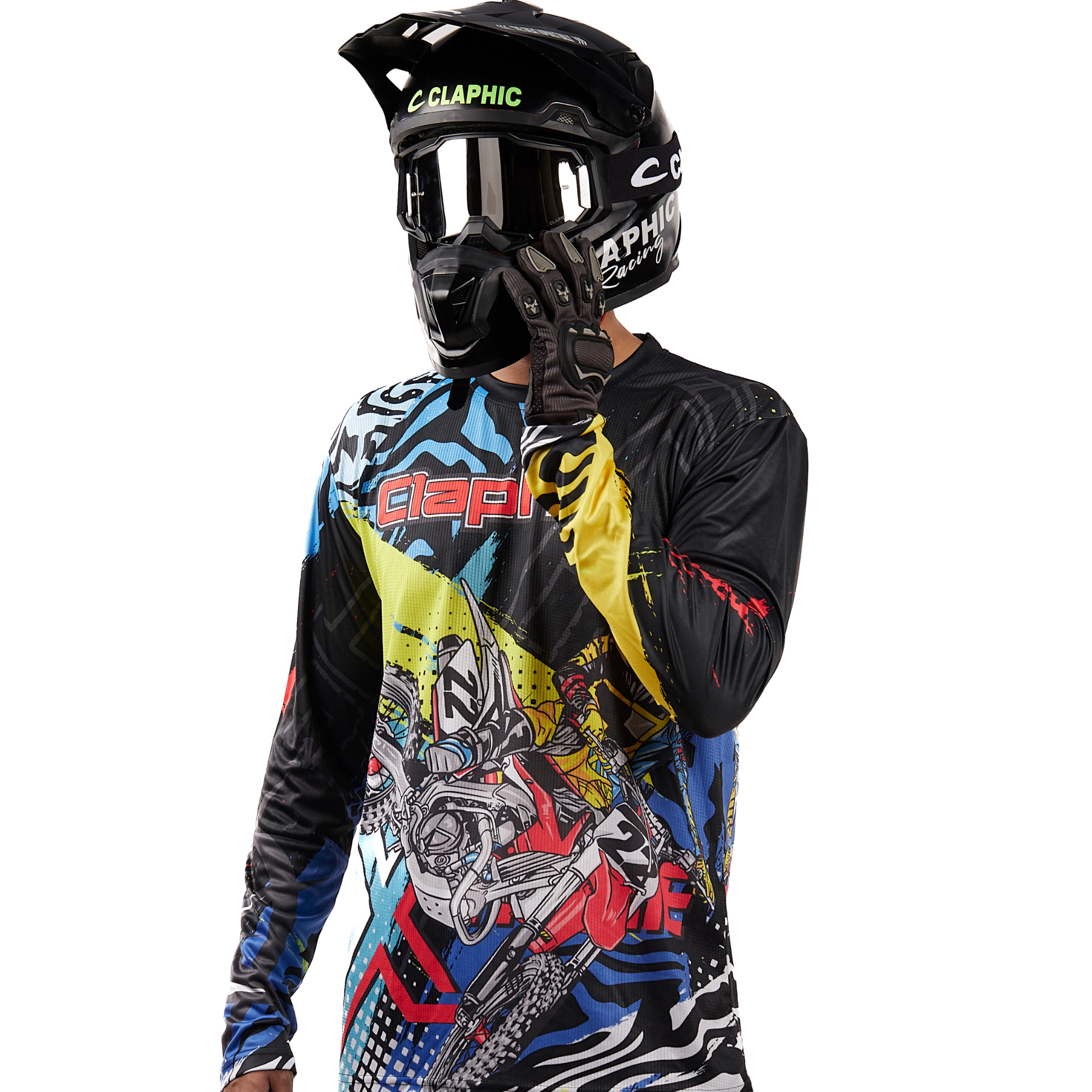 Claphic Code Biker : Motocross Jersey
