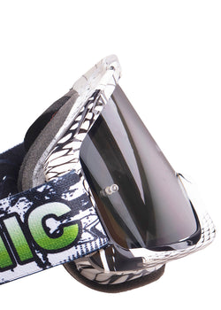 raven goggle CLAPHIC Raven Smoky Motocross Goggle