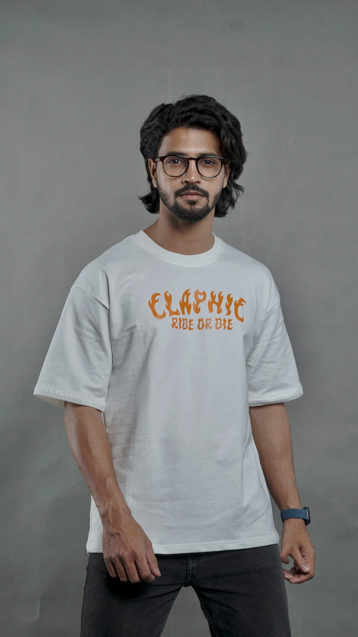 Claphic Ride or Die Cotton T-Shirt